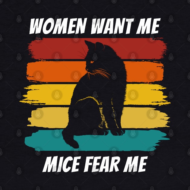 Women Want Me Mice Fear Me 2 by coloringiship